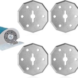 4PCS Rotary Cutter Blades, Replacement Blades for Fanttik C8 Nano