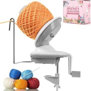 Yarn Winder for Crocheting & Knitting, Quiet 3.5oz Yarn Ball Winder