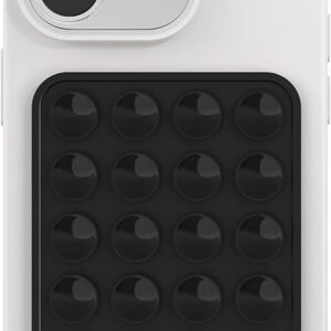 Silicone Sticky Phone Grip, Suction Mount for iPhone/Android, Hands-Free Holder X