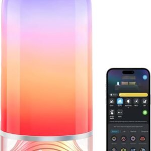 RGBIC Smart Table Lamp 2, Touch LED Lamp w/ Matter, Alexa, 64 Modes, Dimmable