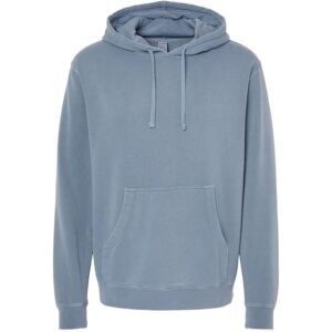 2XL Pigment-Dyed Hooded Sweatshirt – Slate Blue