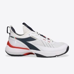 Men’s Blue All-Court Tennis Sneakers for Athletic Performance