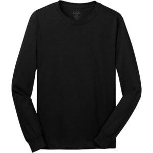 Men’s 100% Cotton Long Sleeve T-Shirt – 5.4 oz